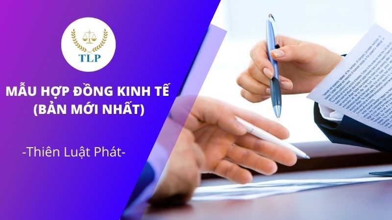 mẫu hợp đồng kinh tế