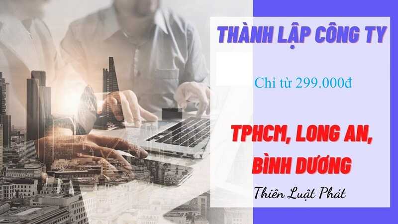 Dịch vụ thành lập công ty trọn gói tại TP.HCM