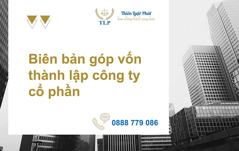 Biên bản thành lập công ty cổ phần